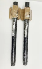 SET of 2 - Ikea OLOV Leg Adjustable 23⅝-35⅜" Steel/Poly Black 302.643.01 - NEW