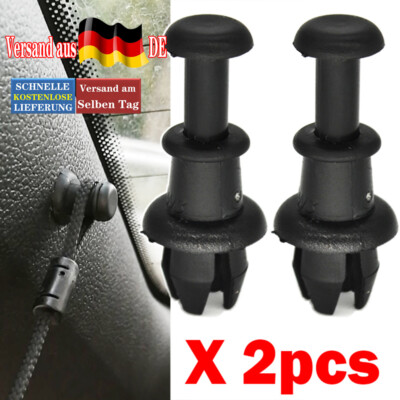2 Halter Halteband Hutablage Clip Befestigung für Audi A3 8P 8V Q5 VW GOLF 5 6