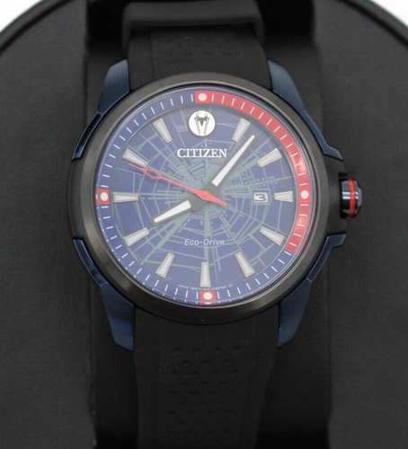 Reloj Citizen Hombre Eco-Drive Marvel Spider Man Calendario (AW1156-01W) 44mm - NUEVO - Imagen 3 de 3