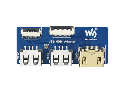 Waveshare USB HDMI Adapter for CM4-IO-BASE Adapting FFC Connector