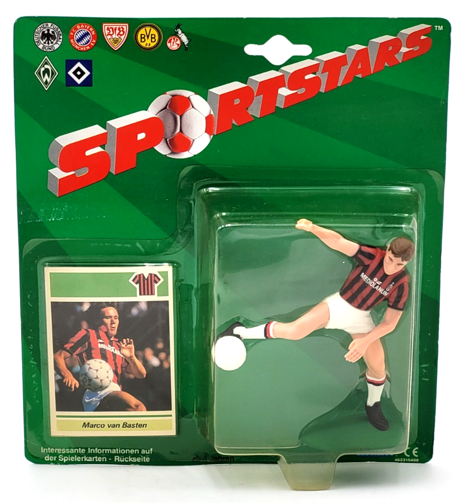 1989 Sportstars Marco van Basten Action Figure Milan National Team 1989 Sportstars Marco van Basten Action Figure Milan National Team