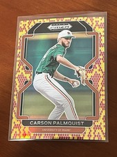 Carson Palmquist Rookie (#'d /25) 2022 Prizm Draft Tiger Snakeskin Prizm #PDP88