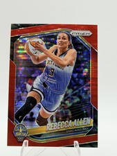 REBECCA ALLEN 2025 Panini Prizm WNBA #67 Chicago Sky RED PULSAR /299 PRIZM!