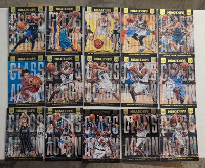 2014-5 NBA Hoops Class Action compete set-15 cards IVERSON YAO VINCE McGRADY