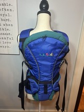 LL Kids Baby Child Carrier Backpack Hiking Travel Blue Green