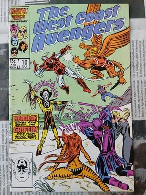 The West Coast Avengers (1985 Marvel series) #10 comic issue for sale!