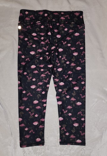 Neu mit Etikett Fabletics Damen hoch tailliert Salar Rose Romantik sportlich Training Capri 6 - Bild 2 von 5