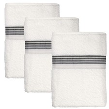 Extra Large Bath Towels Pack of 3, 100 Cotton 27"x52" Highly Absorbent Soft