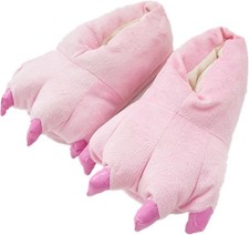 Unisex Soft Paw Claw Home Slippers Animal Costume Shoes