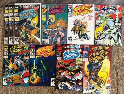 Ghost Rider & Blaze: Spirits of Vengeance #1-17 Complete Run Marvel 1992 NM MORE