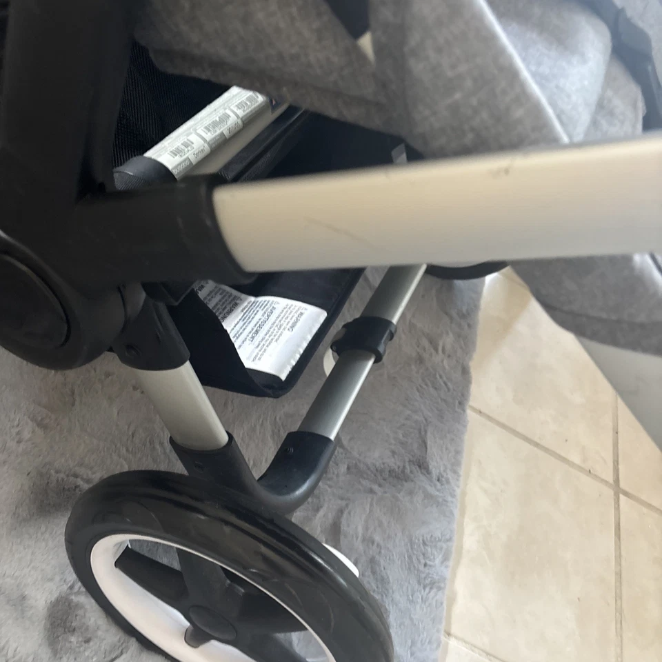 Bugaboo Donkey3  Grey  melangeP ushchairs Double/twin  Seat Stroller (cel 1) - Image 3 of 4