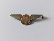 National Airlines Vintage Pilot Wings Pin Badge