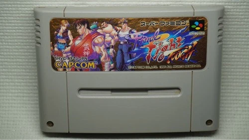 Used SFC Final Fight Tough Software only Super Famicom Super Family Computer JPN