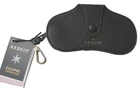 Kedzie Eyewear Case With Carbine Clip, Black, 6" x 3", Brand New