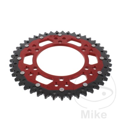 3751-Corona plato transmision DUAL 45T P-525 Ø110 MM Ø130 MM compatible con YAMA