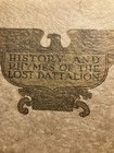 1923 History And Rhymes Of The Lost Battalion (WW1)  Buck Private McCollum Book — photo 1