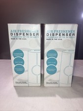 (2 paquetes) Dispensador ambientador Ecolab Keystone AIR, negro EACAB2