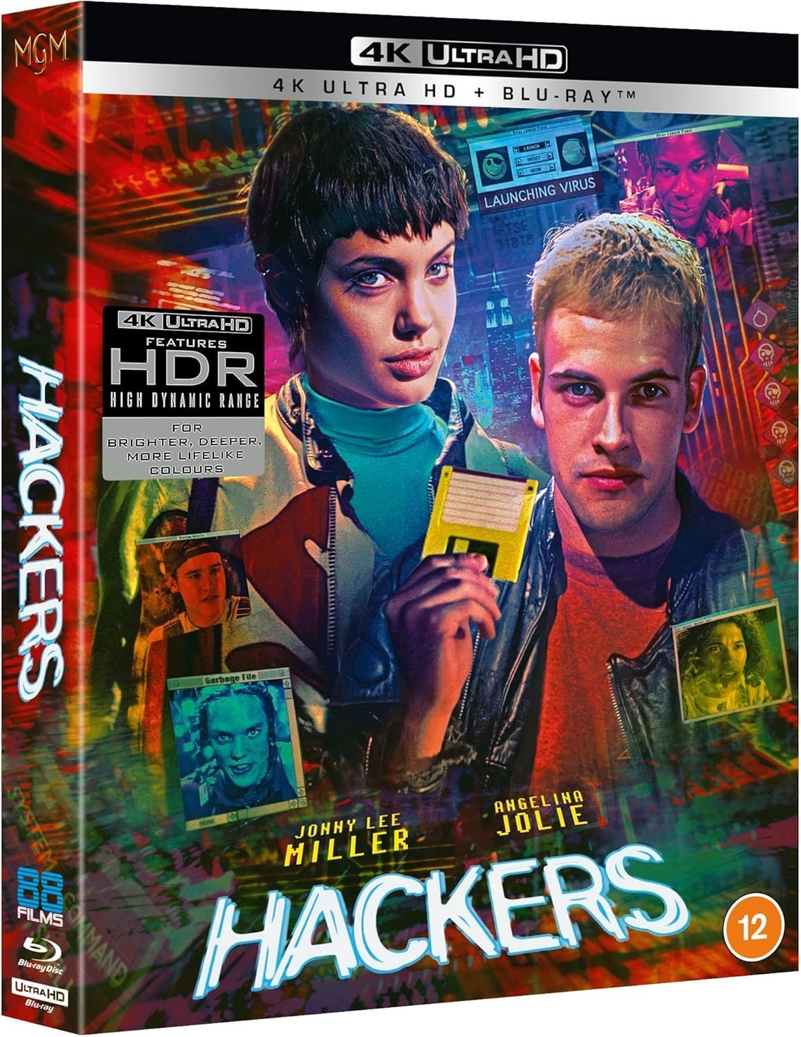 HACKERS (1995) 4K UHD Blu-Ray Deluxe Limited Ed NEW (Please Read Description)