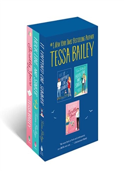 Tessa Bailey Collection 3 Books Boxed Set It Happened One Summer, Hook, Line - Image 6
