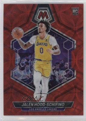 2023 Mosaic International Red Prizm 6/75 Jalen Hood-Schifino #223 Rookie RC 7n6