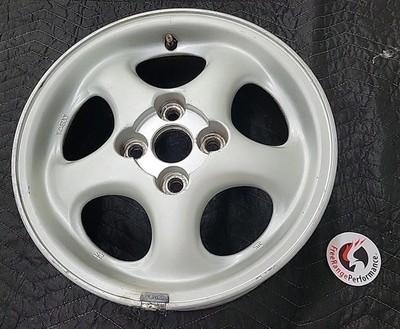 1999-2000 NB Mazda Miata Enkei Wheel 14x6 4x100 Silver Aluminum
