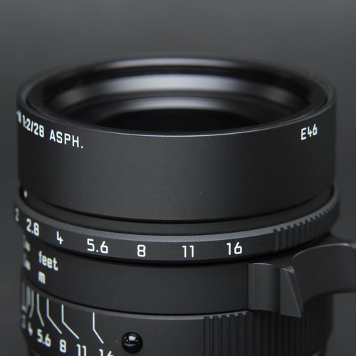 Leica Summicron M28mm F/2.0 ASPH Limited Matte Black Paint -MINT- #395 - Picture 9 of 12