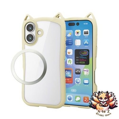 NEU ELECOM iPhone 17 Hülle/Cover Katzenohr Design Klar Stoßfest Stoßdämpfend
