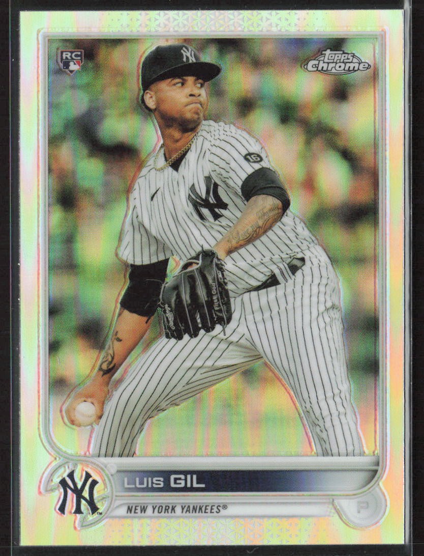 2022 Topps Chrome #202 Luis Gil Refractor