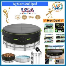 15Ft Heavy Duty Pool Cover for Above Ground P...