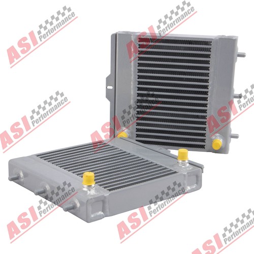Left + Right Secondary Auxiliary Radiator Fit 15-20 BMW F80 F82 F83 M2 M3 M4 S55
