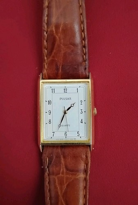 #ad Pulsar Quartz Watch Rare Vintage V515 5638 Japan Gold Tone Good Running Watch. $24.99