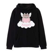 Pusheen Womens/Ladies Angel Wings Hoodie NS7876 