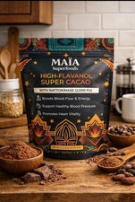 Maia Superfoods - High Flavanol Super Cacao, 7oz 200g 30 servings