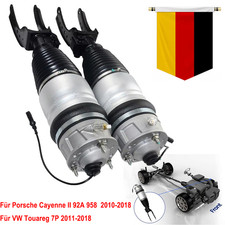 2x Luftfederbein Vorne Links Rechts Sto&szlig;d&auml;mpfer F&uuml;r VW Touareg Porsche Cayenne