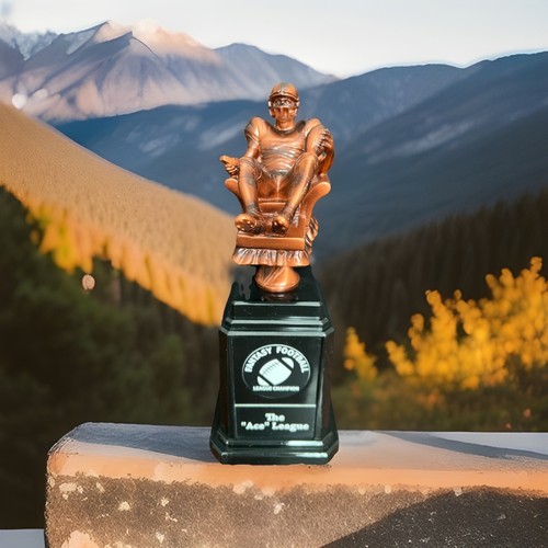 Fantasy Football Championship Trophy - Armchair award