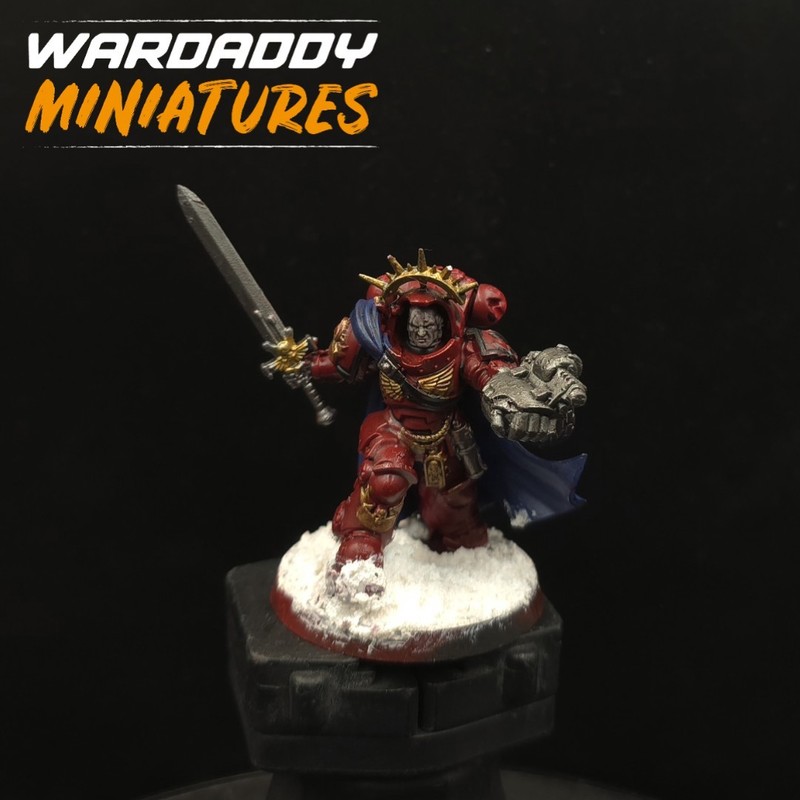Well Painted Warhammer 40k Blood Angels Primaris Gravis Captain Games Workshop