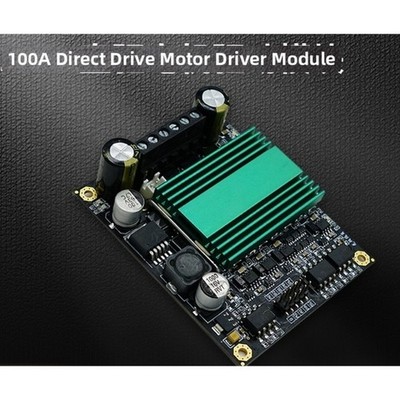 Optisch isolierter Dual H-Brücke 100A DC Motortreiber für 12V 48V Systeme