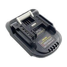 USB Battery Adapter Converter for Dewalt 20V Milwaukee 18V Convert to Makita 18V