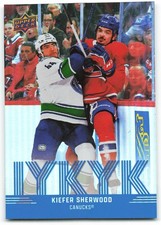 2025-26 Upper Deck IYKYK #IYKYK-12 Kiefer Sherwood Vancouver Canucks