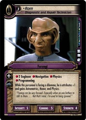Rom, Diagnose- und Reparaturtechniker - Second Edition - Star Trek CCG 2E
