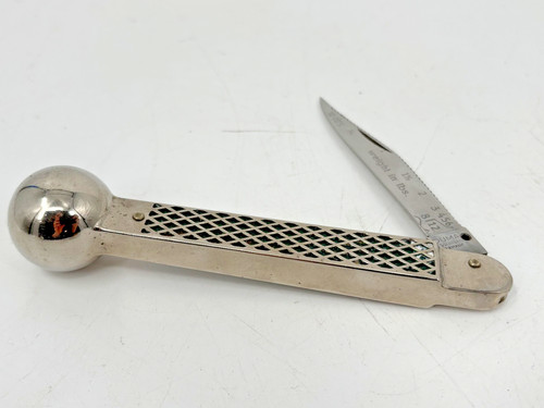 Vintage Puma Waagemesser Handmade Fishing Knife Stainless Ball Pounds 20271
