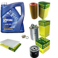 Mann Inspektionspaket 5L Mannol Special Plus 10W-30 FüR VW Lupo 1.7 SDI
