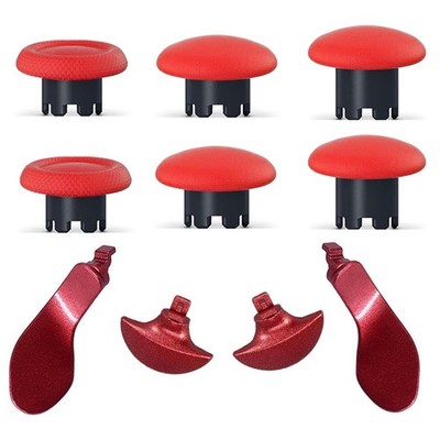 For PS5 Dualsense EDGE Controller Handle Joystick Cap+Back Button Paddles parts