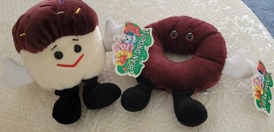Entenmann's 100 Th Anniversary Bean Bags Cupcake, And Doughnut Set Of 2 New