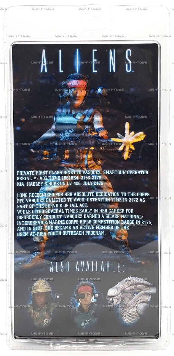 NECA Space Alien Vasquez Action Figure - 51612 for sale online | eBay