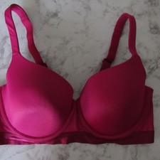 Ambrielle Bra 36DD Pink Balconette Underwire Padded