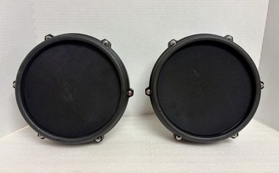 Set Of 2 ALESIS Nitro DM7X Electronic Drum 8  Tom Single Zone Mesh Pad