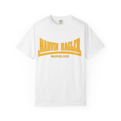 Marvelous Marvin Hagler T-Shirt, Boxing Champion, Brockton Mass, Middleweight
