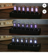 EleksTube IPS Clock, Nixie Tube, with Multicolor LED Backlight
