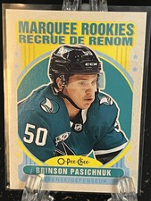 BRINSON PASICHNUK       2021-22 O Pee Chee     #649     MARQUEE ROOKIE   Sharks
